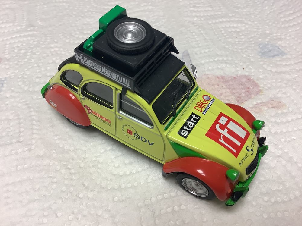 CITRO&Euml;N 2CV RALLYE 1/43 voiture miniature 