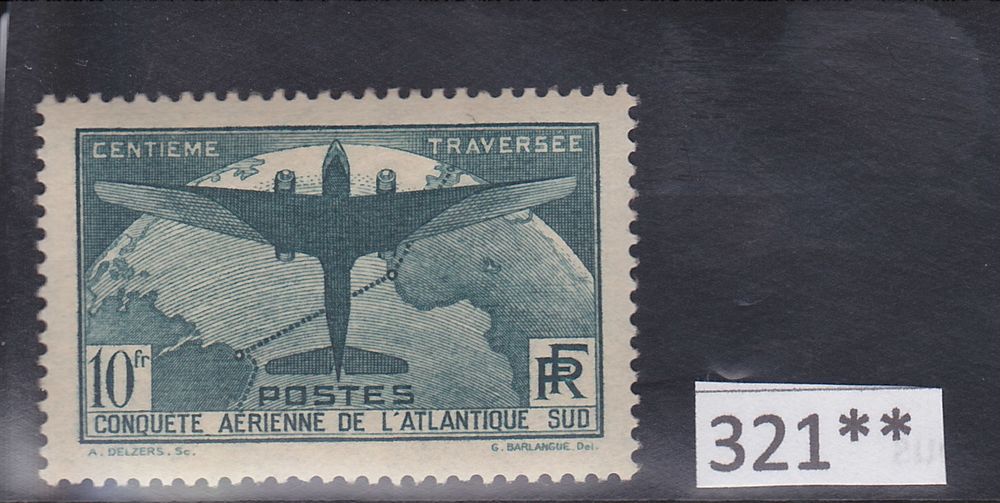 Timbre france neuf xx sans charnier 321 