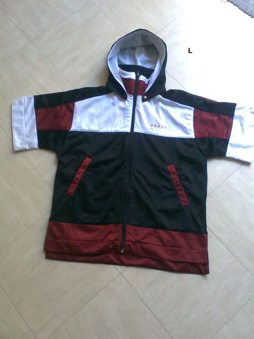 VESTE cuir, SWEAT, 2 PULLS - M - XL - 54 - Vêtements