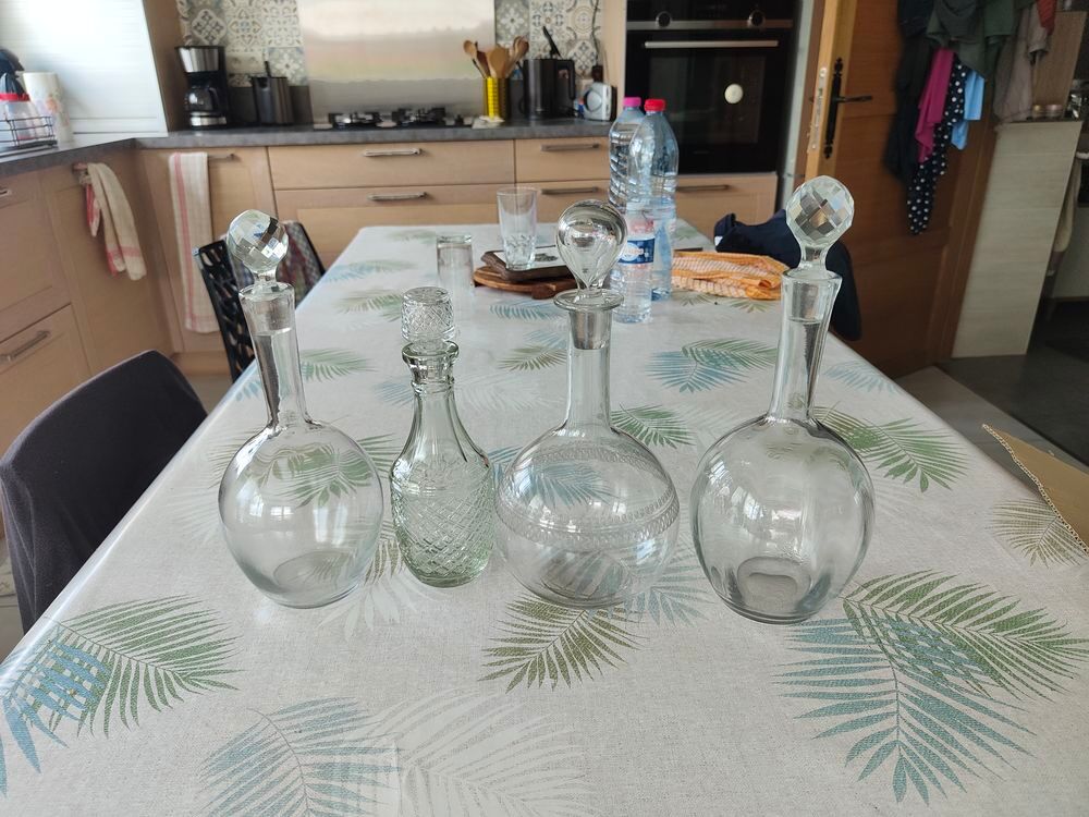 lot de carafes Décoration