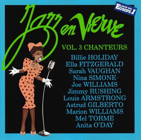 CD   Jazz En Verve Vol. 3   -   Chanteurs 4 Antony (92)