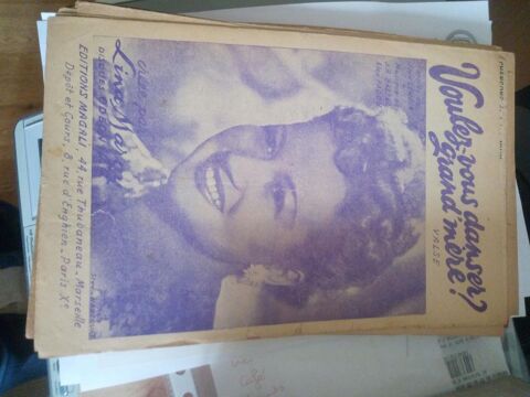 PARTITION VOULEZ VOUS DANSER GRAND MERE 1947 50 Levainville (28)