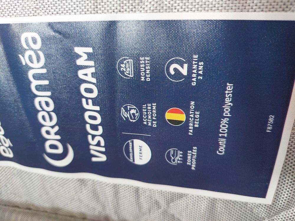 Matelas Dreamea viscofoam 90x190 Meubles