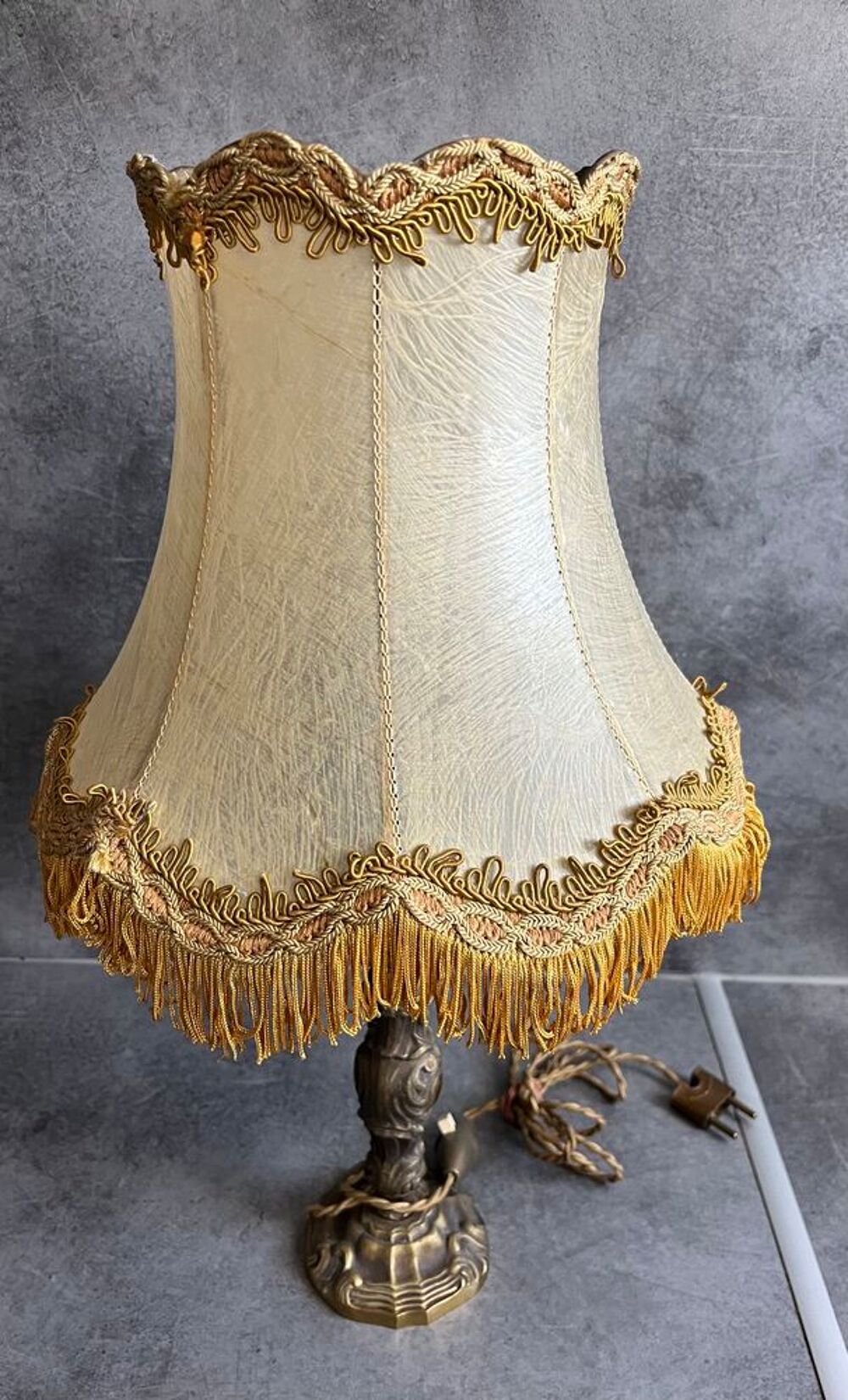 LAMPE DE CHEVET vintage ann&eacute;es 1970 Décoration