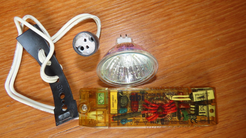 Lots lampes +Transfo Bricolage