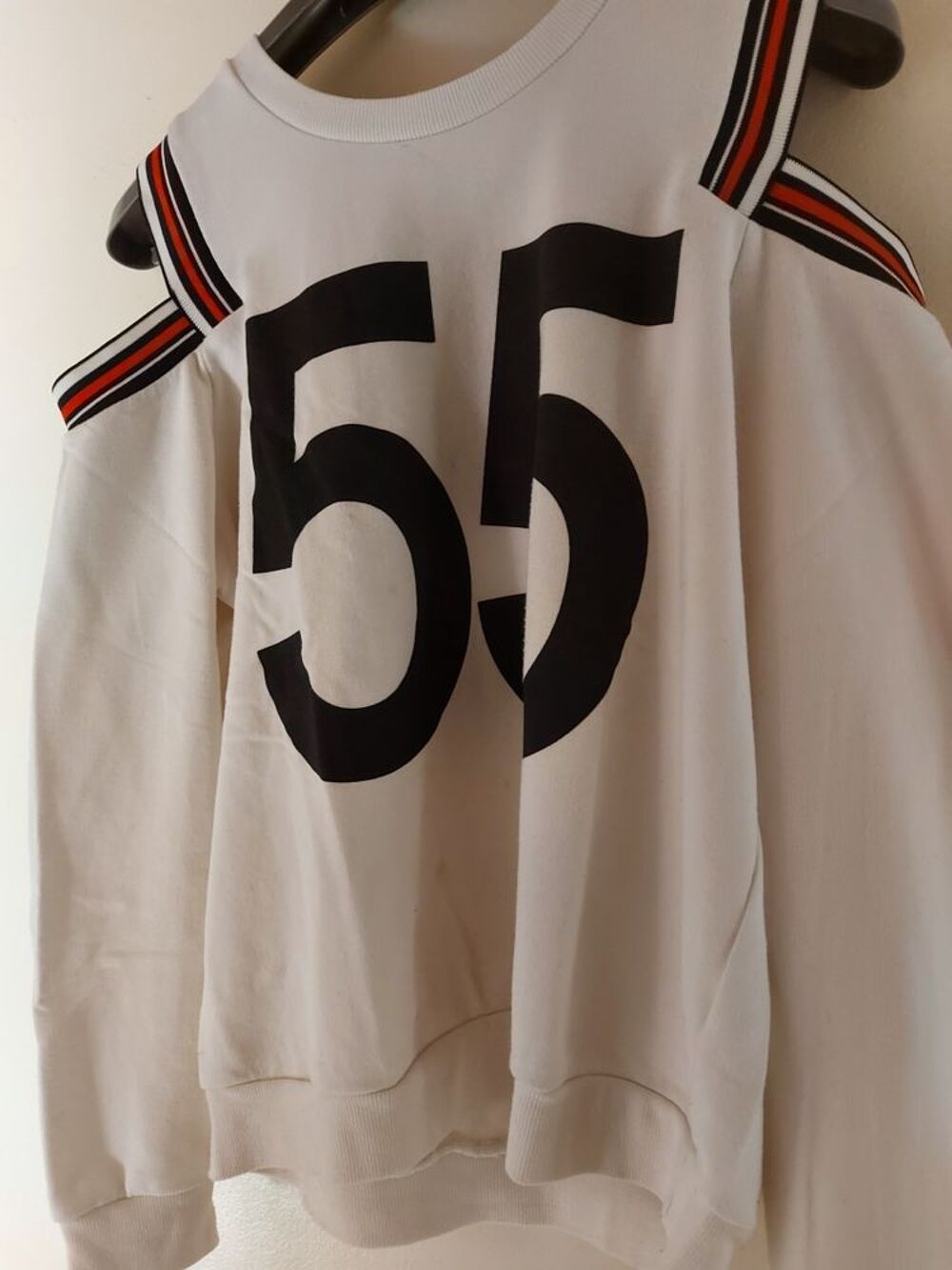 pull blanc Vêtements