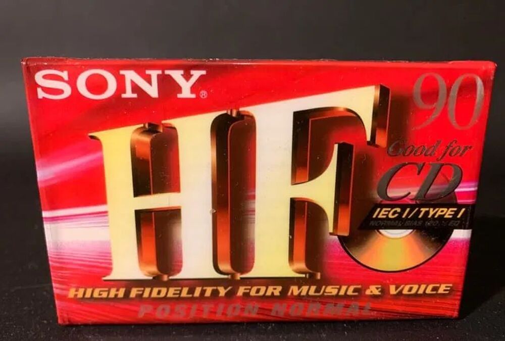 2 cassettes Sony HF 90 neuves Audio et hifi