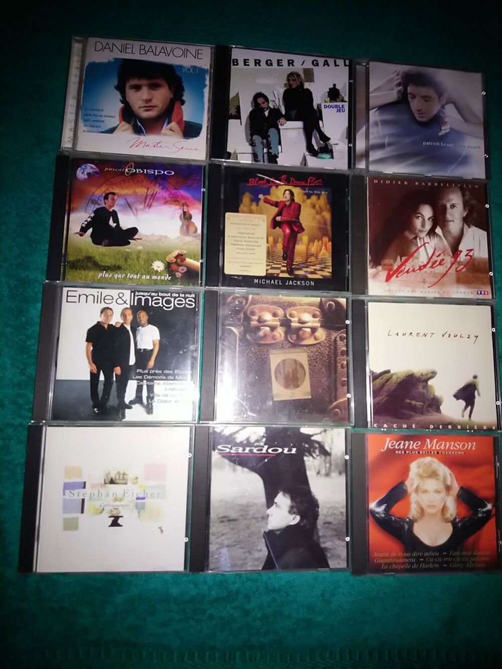 divers " Cd audio " &agrave; l'unit&eacute; Audio et hifi