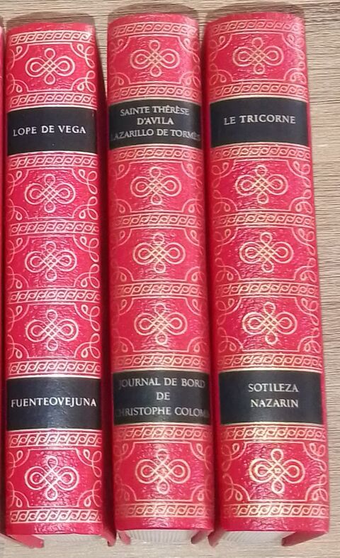 Lot de 3 livres - Sommets de la Littrature Espagnole 6 Sabres (40)