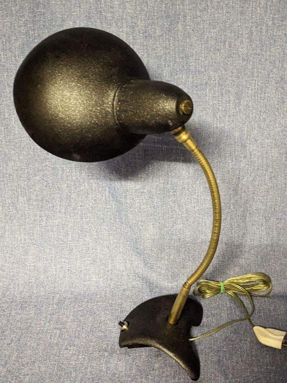 Lampe de bureau articul&eacute;e de Jean Boris Lacroix ann&eacute;es 50. D Décoration