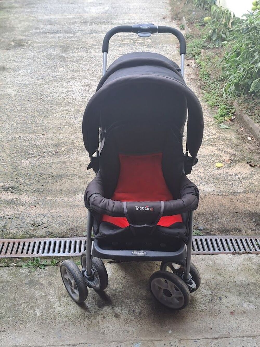 poussette double, marque TROTTINE Puériculture