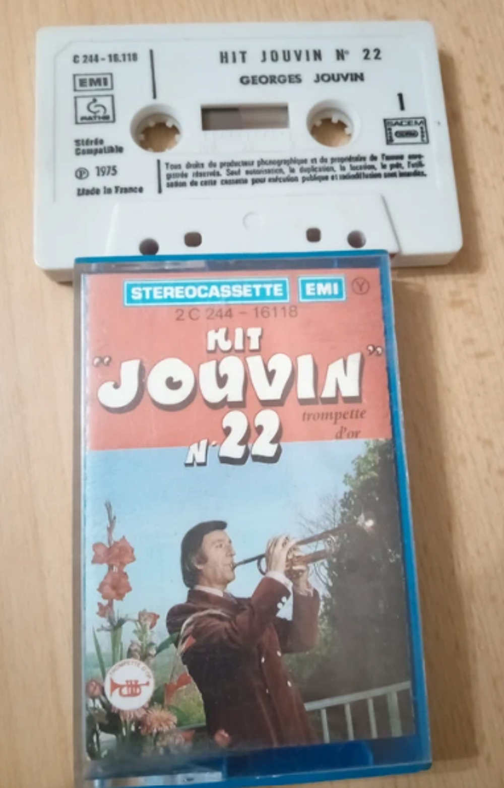 Cassette Audio K7 - Georges Jouvin - Hit Jouvin N&deg;22 (1975) CD et vinyles