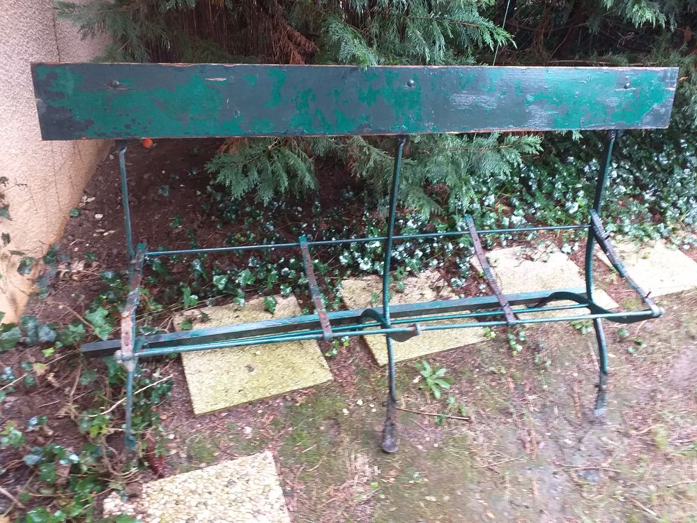 banc de jardin ancien Jardin
