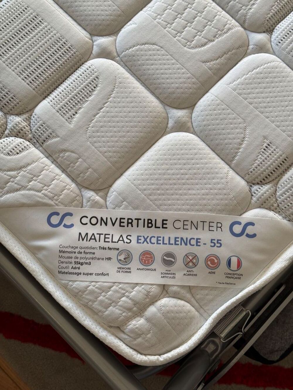 Canap&eacute; convertible en cuir Meubles