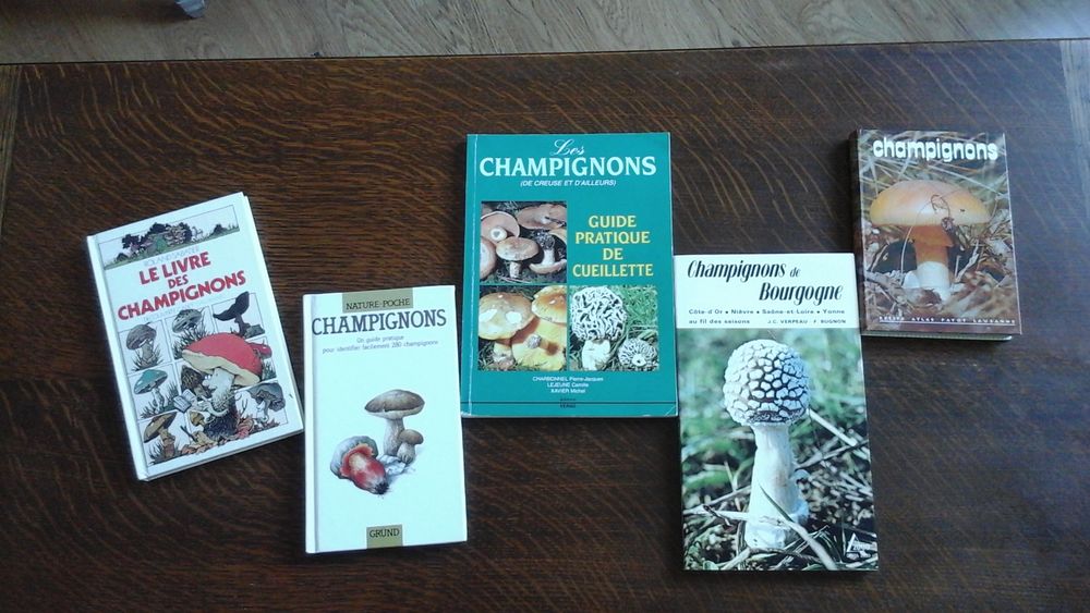 Livres pour identifier les champignons Livres et BD