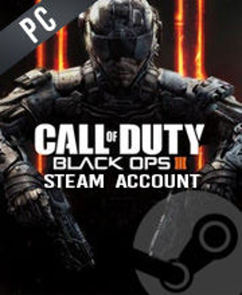 Call of Duty Black Ops 3 steam account 
Consoles et jeux vidéos