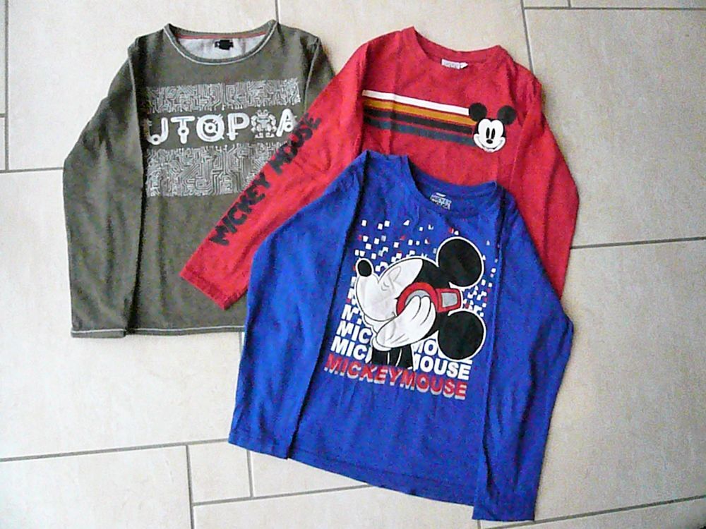 Lot de 3 tee-shirts 8 ans (n&deg;27) Vêtements enfants
