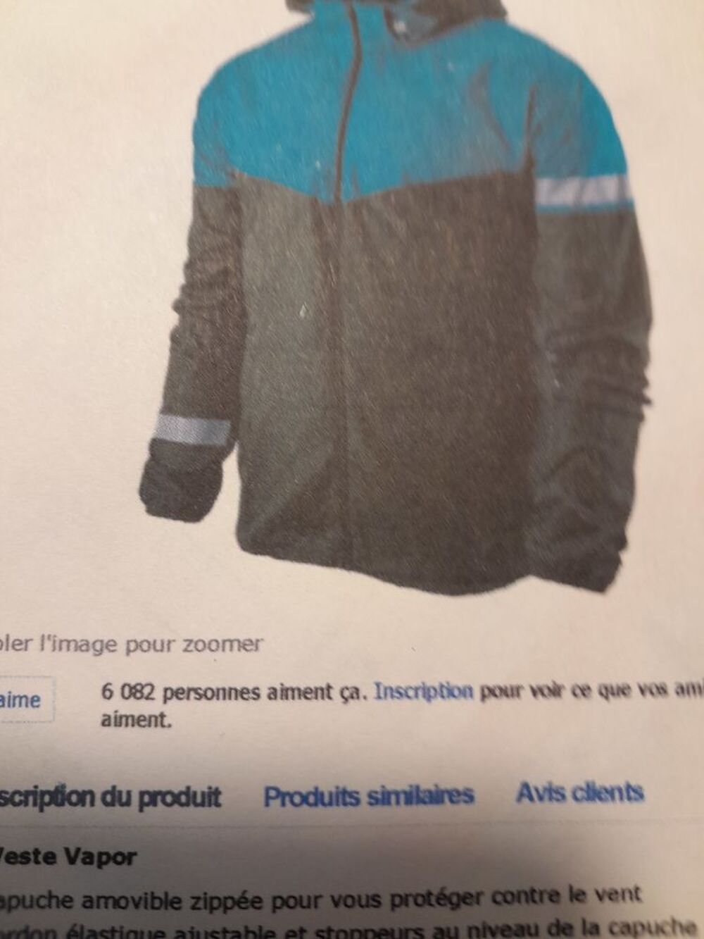 Veste V&eacute;lo NIKE XL Vtements