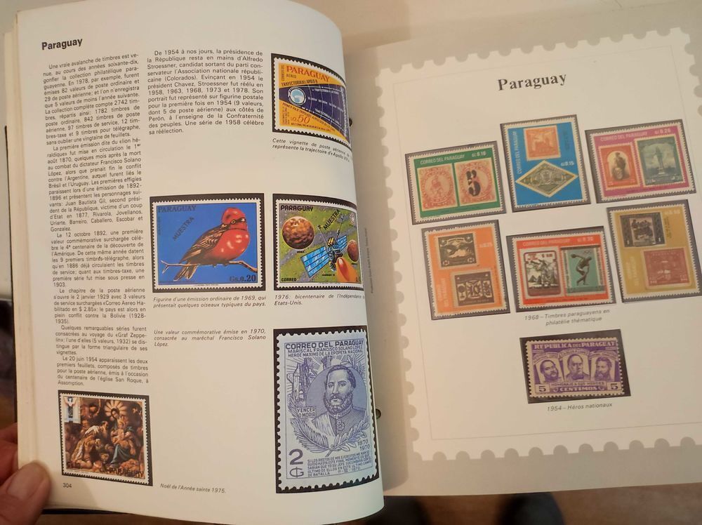 collection de timbres 