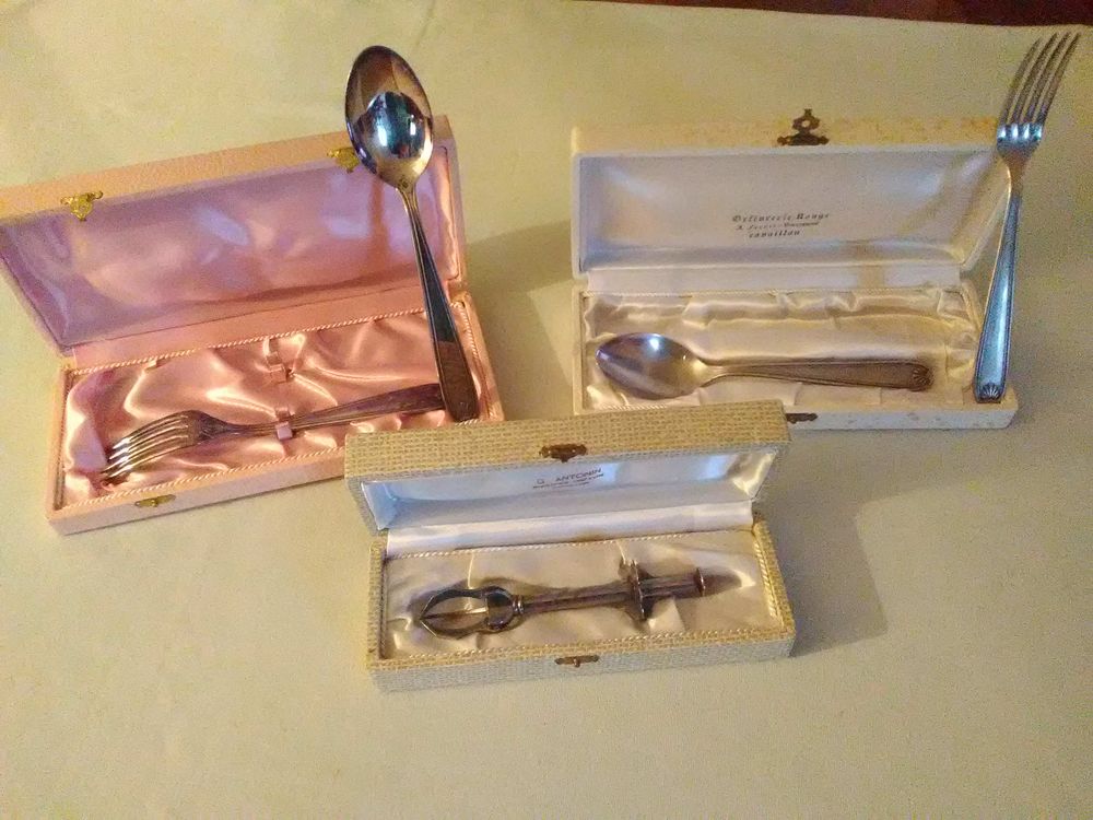 Argenterie Ancienne (2) / par coffret 