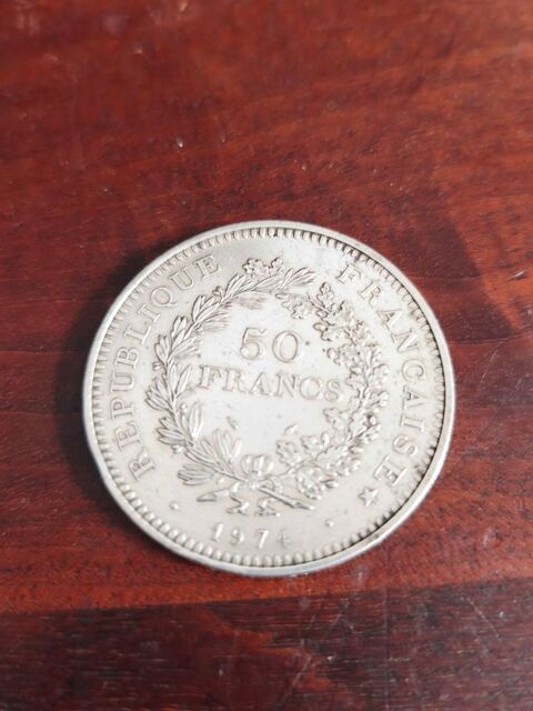 piece 50 francs 1974 62 Bayonne (64)