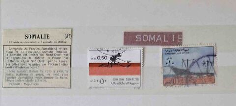 S�rie de timbres de collection de Somalie 10 Gap (05)