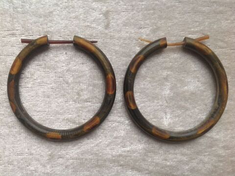 BOUCLES ANNEAUX ETHNIQUE DIAM. 5,2cm Envoi Possible 7 Tr�gunc (29)