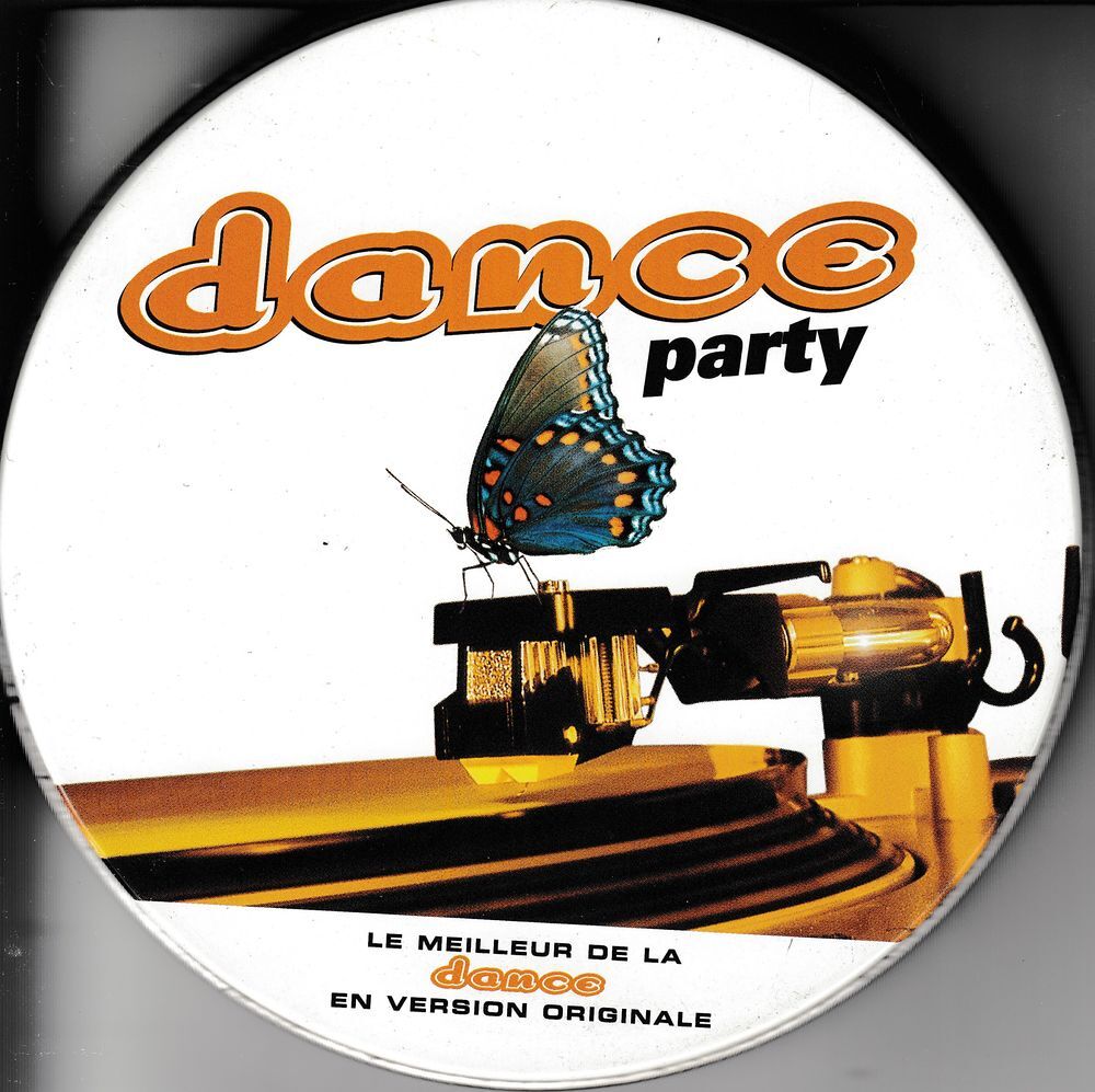 CD Dance Party - Boitier M&eacute;tal CD et vinyles