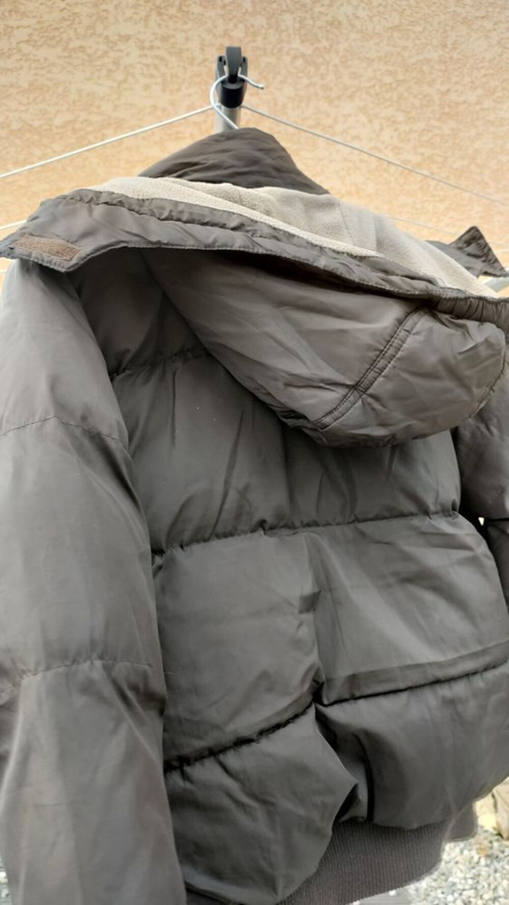 Blouson &agrave; Capuche Maille C&ocirc;tes Doubl&eacute; - Ado/Gar&ccedil;on : 12-14 A Vêtements enfants
