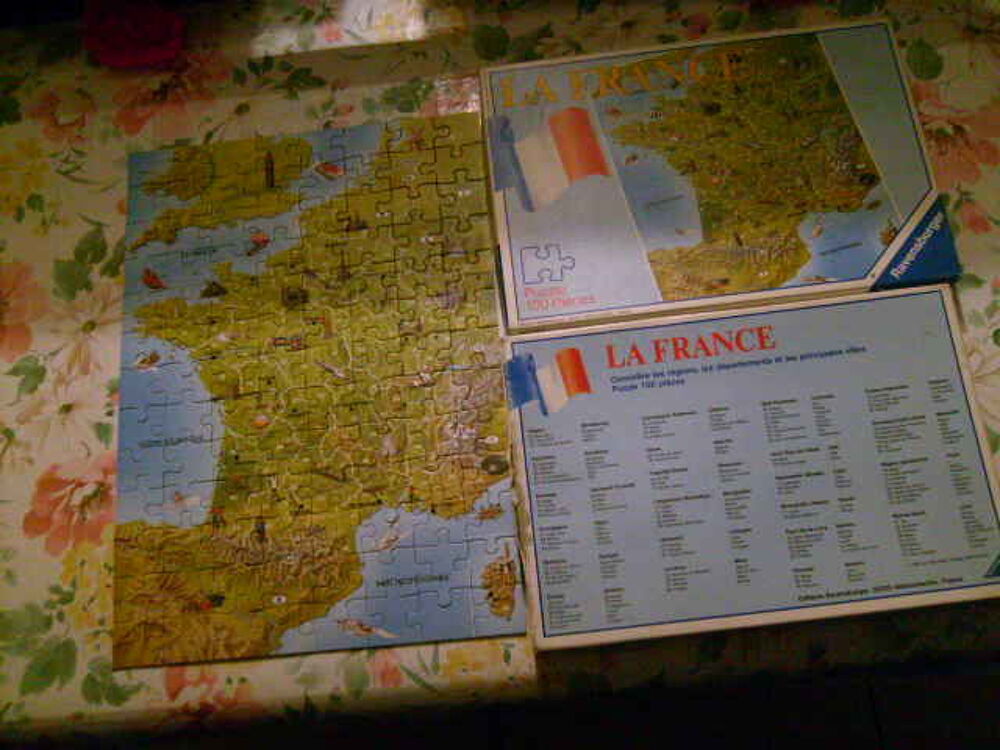 Puzzle "La France et les D&eacute;partements " Jeux / jouets