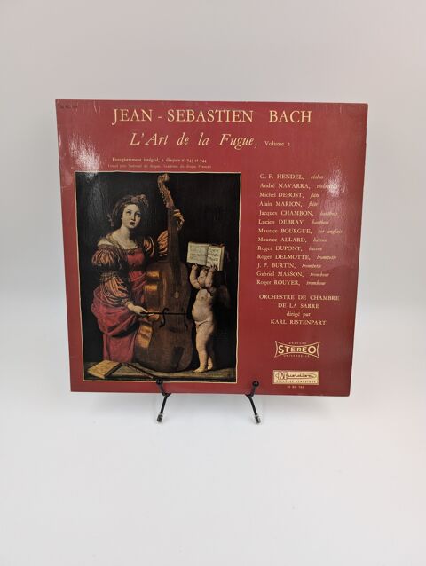 Vinyle 33 tours Jean Sebastien Bach : L'Art de la Fugue... 5 Vulbens (74)