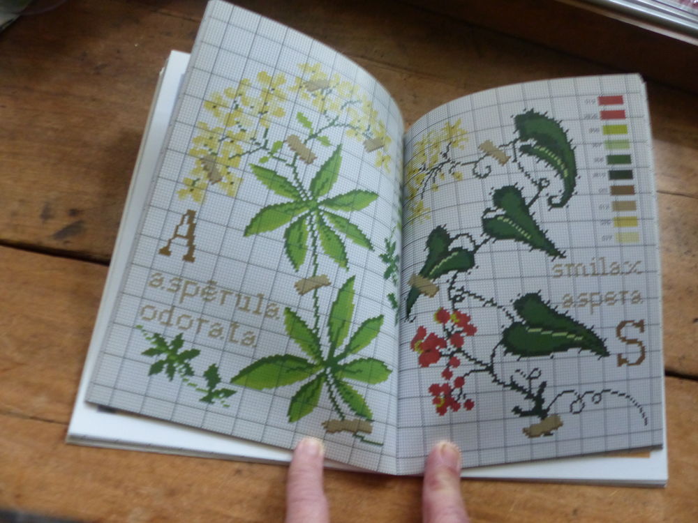 " FLEURS + de 400 MOTIFS 0 BRODER AU POINT DE CROIX " Livres et BD