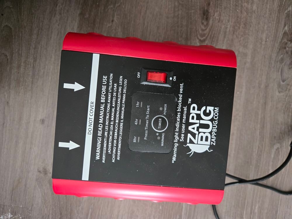 Tente de traitement thermique ZappBug avec g&eacute;n&eacute;rateur Electroménager