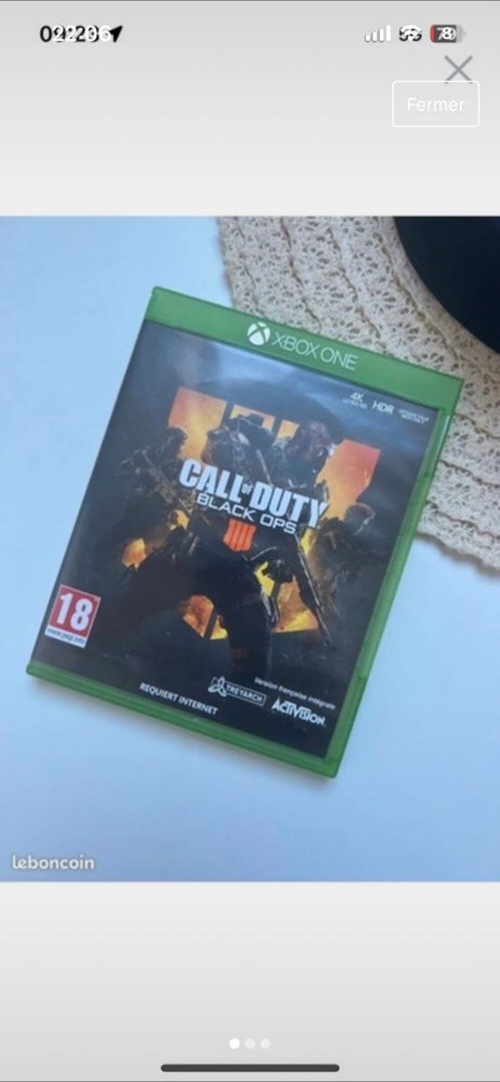 jeux xboxone Consoles et jeux vidéos