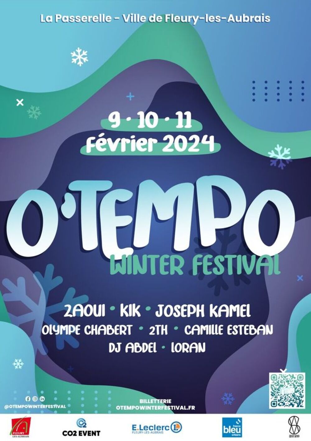 Festival Otempo Winter Billetterie