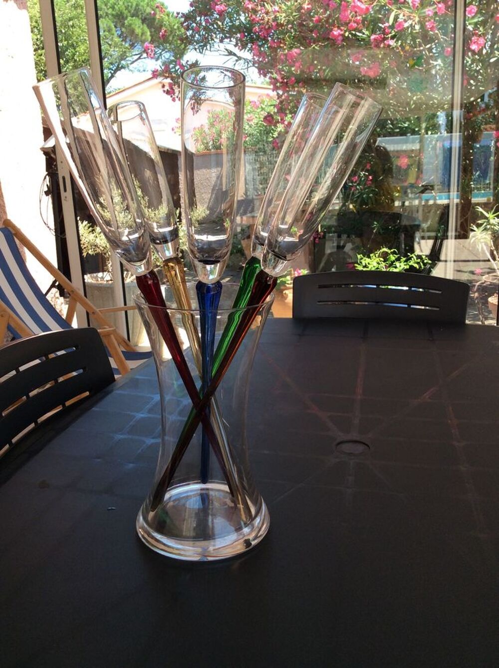 fl&ucirc;tes &agrave; champagne Décoration