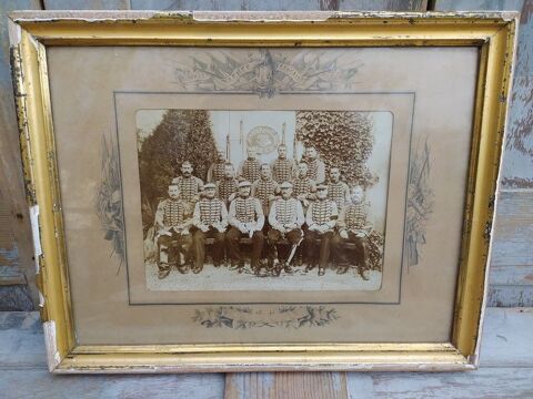 Photographie Militaires 14�me Rgt de Chasseurs � Cheval 1893 50 Loches (37)