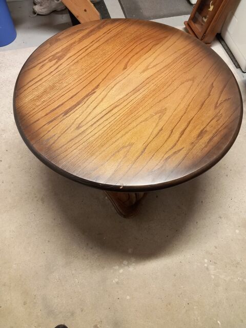 Table ronde en bois 60 Cayeux-sur-Mer (80)