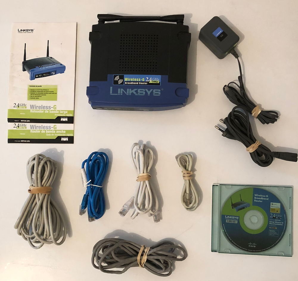 ROUTEUR LINKSYS WRT54G (2.4 Ghz)
Matériel informatique