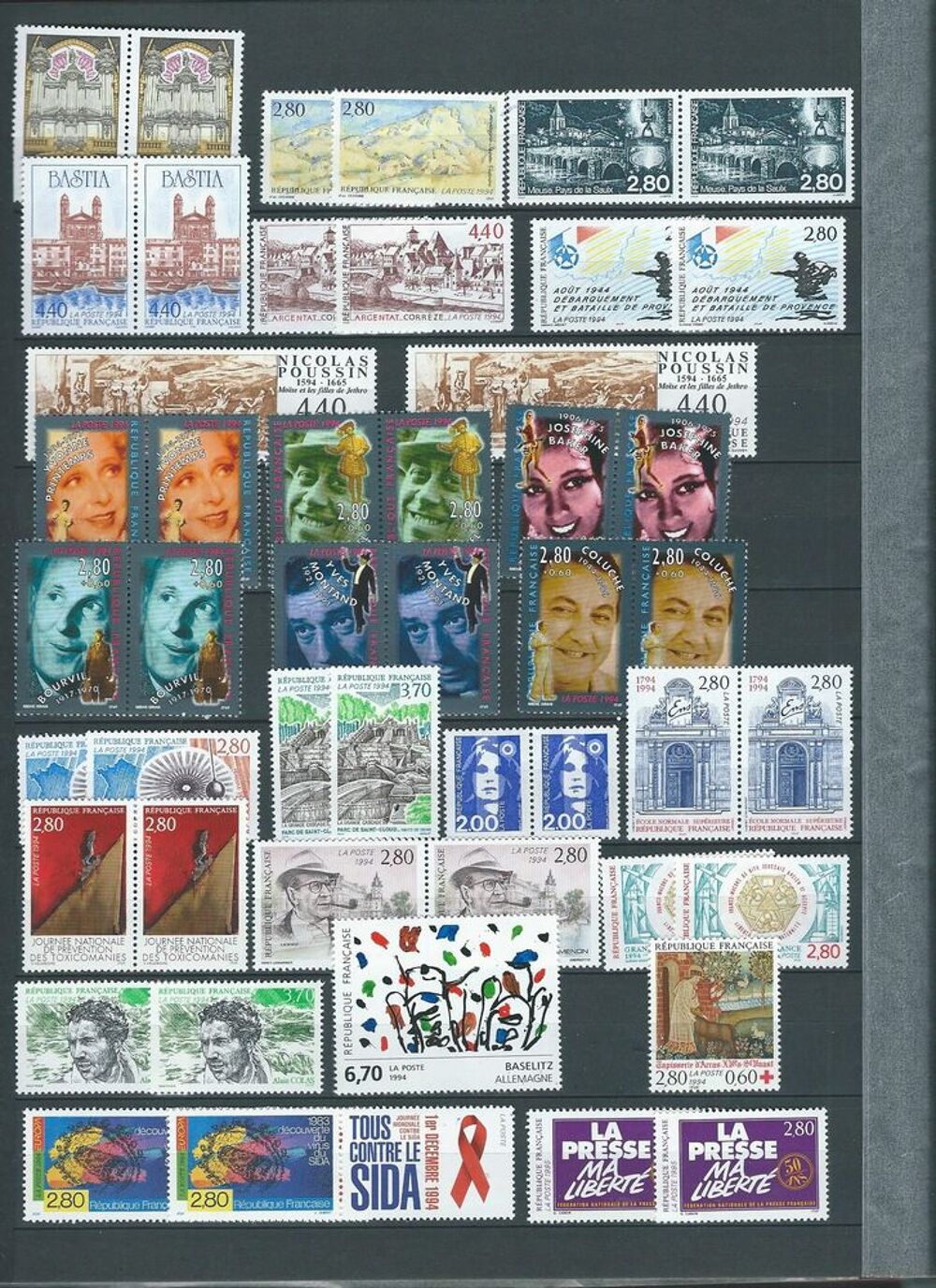 TIMBRES DE FRANCE Neufs 
