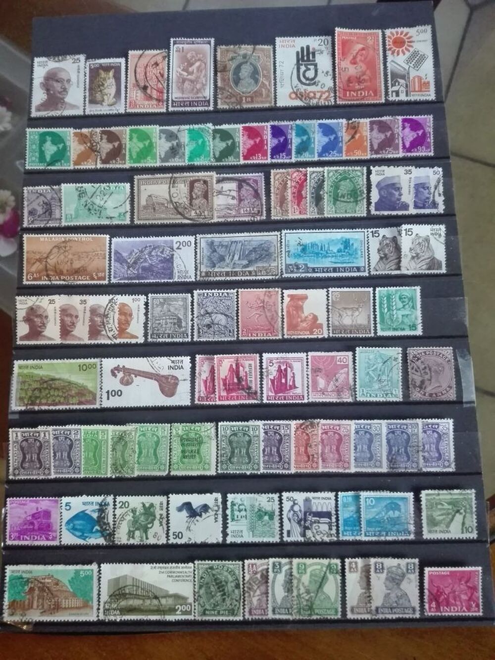 Timbres des INDES 