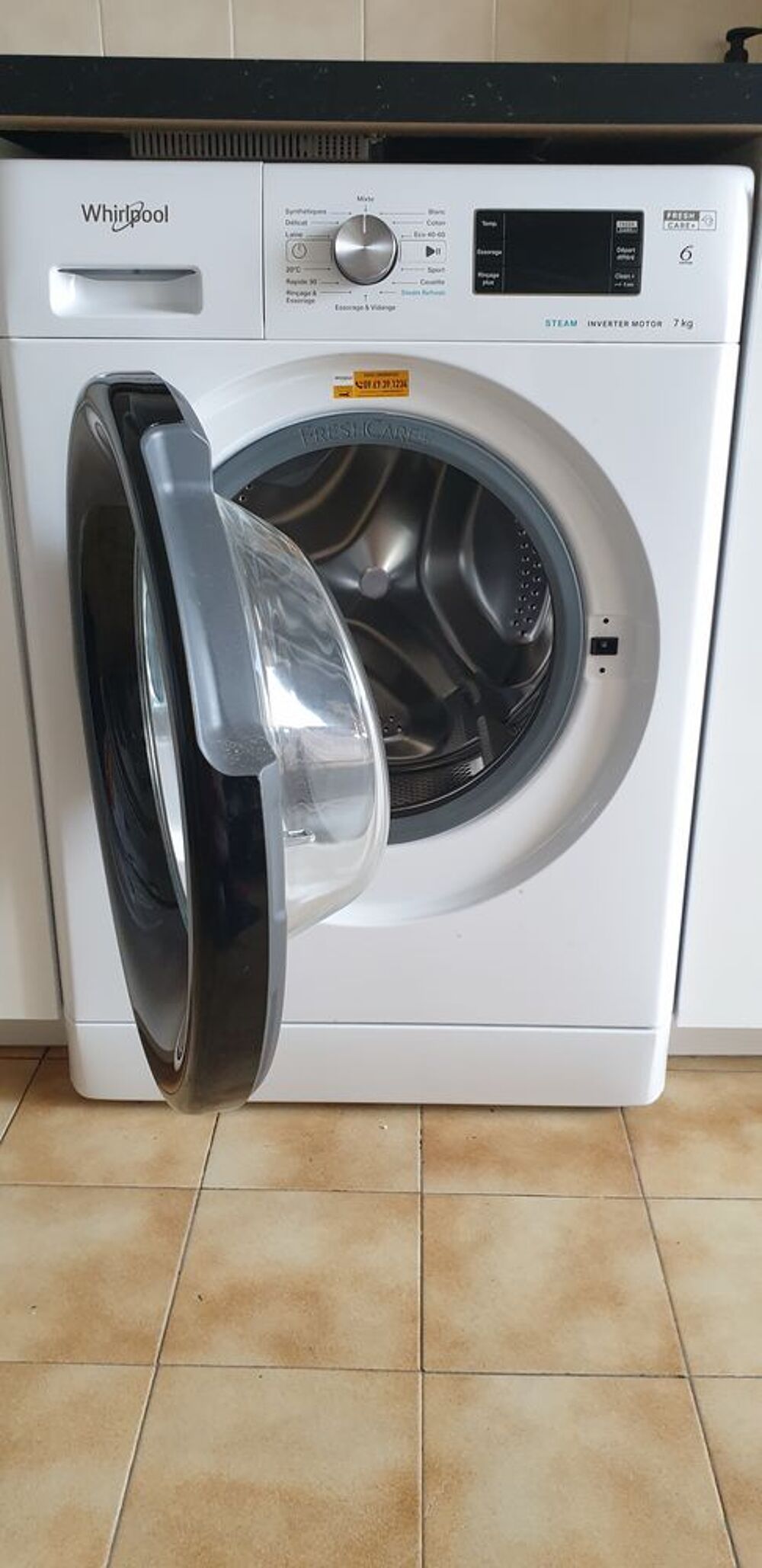A SAISIR - MACHINE A LAVER 7KG WHIRLPOOL Electroménager