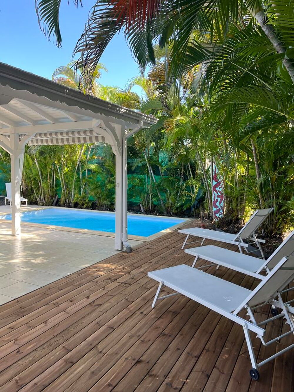   Villa , 3 chambres tout confort � 3 minutes de la plage . DOM-TOM, Saint-Fran�ois (97118)