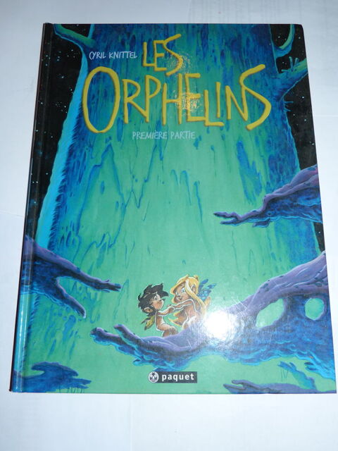  BD  - LES ORPHELINS  dédicacé  KNITTEL 25 Brest (29)
