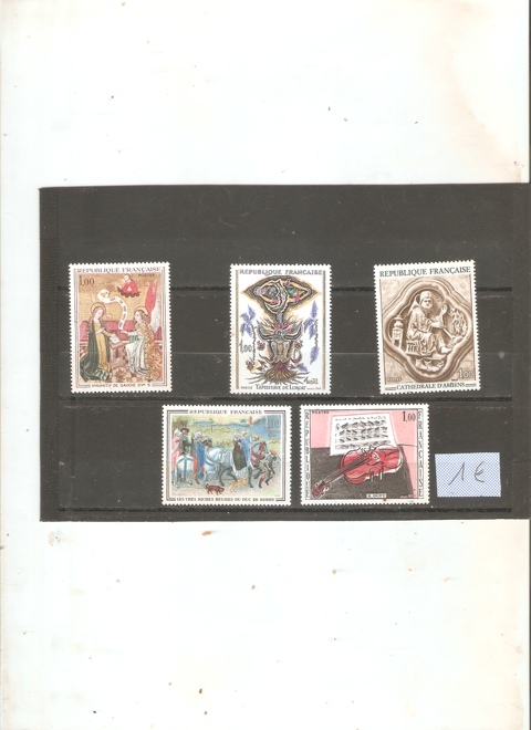 LOT DE 5 TIMBRES FRANCE NEUF 1 Neuilly-sur-Marne (93)