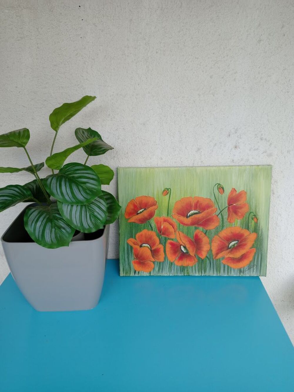 Tableau peint par une passionn&eacute;e de peintures
Décoration