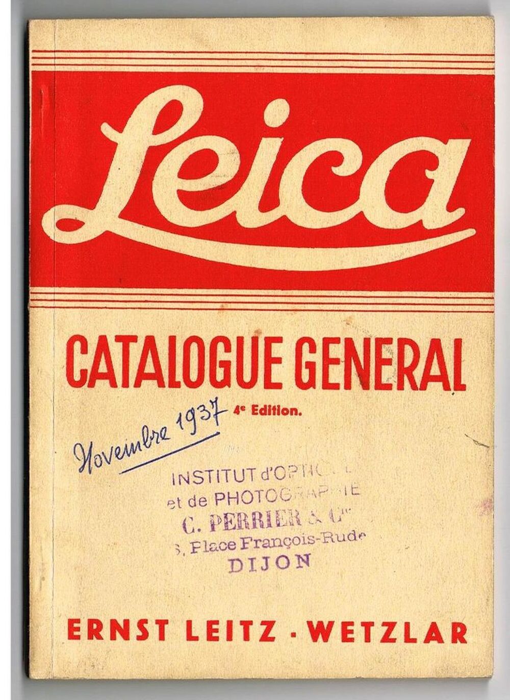 LEICA Lot documents Photos/Video/TV