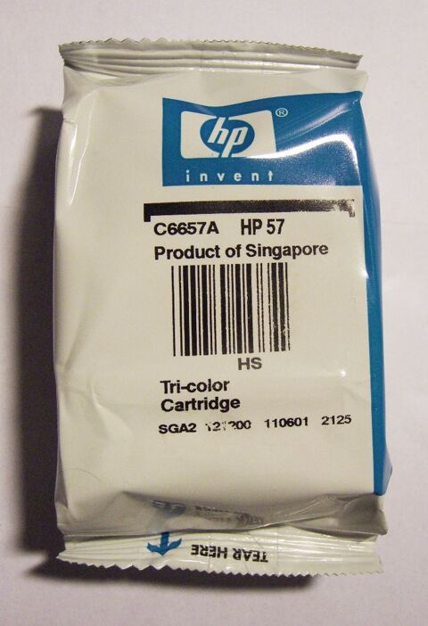 Cartouche encre couleur HP57 neuve 10 Balma (31)