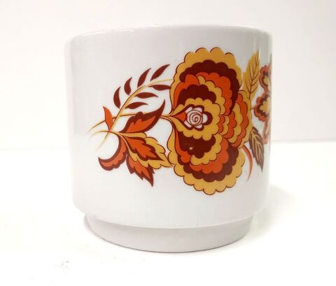 Tasse � petit d�jeuner motif fleurs 2 Montigny-aux-Amognes (58)