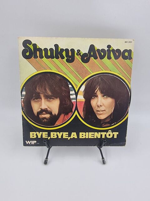Vinyle 45 tours Shuky & Aviva : Bye, Bye, A Bient�t  2 Vulbens (74)